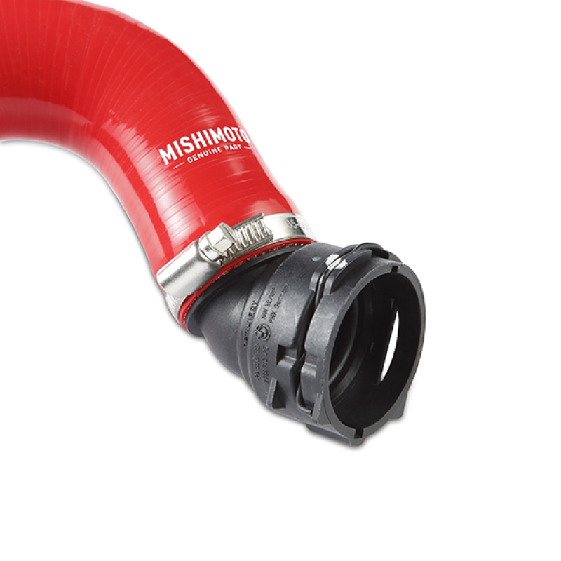 Mishimoto 15+ Ford Mustang GT Red Silicone Upper Radiator Hose - Image 6