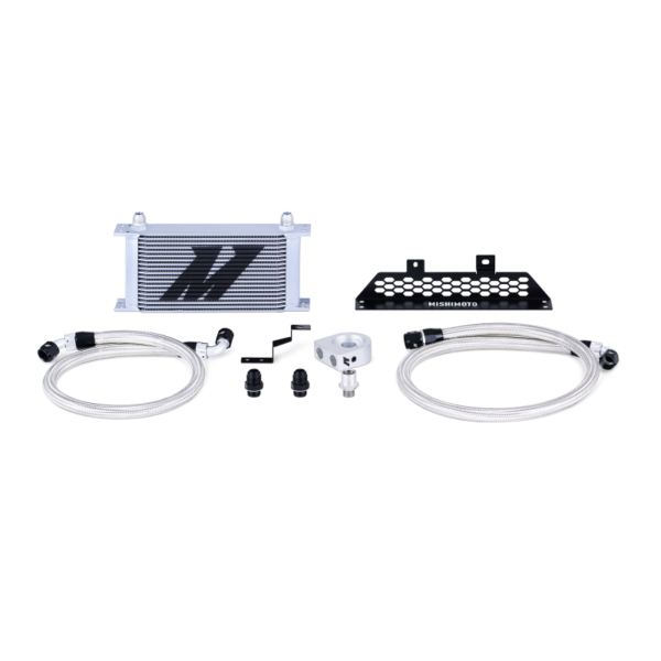 Alternative view of Mishimoto 13+ Ford Focus ST Non-Thermostatic Oil Cooler Kit - Silver