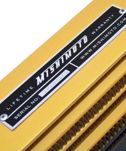 Alternative view of Mishimoto Eat Sleep Race Special Edition Gold M-Line Intercooler