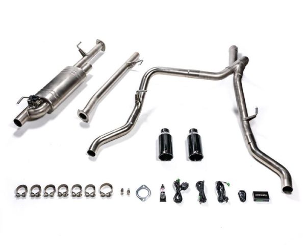 Alternative view of VR Performance 2013-2021 Toyota Tundra 5.7L V8 Valvetronic Cat-back Exhaust