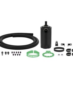 Alternative view of Mishimoto Universal Baffled Oil Catch Can - Green