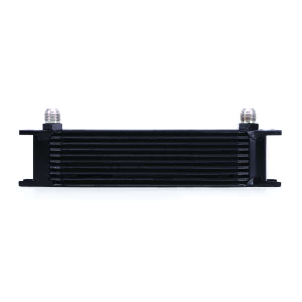 Alternative view of Mishimoto Universal 10 Row Oil Cooler - Black
