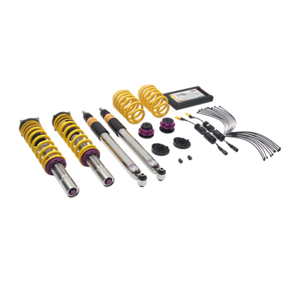 Alternative view of KW Coilover Kit V3 2017+ Audi A4 (B9) Sedan 2wd w/ Electronic Dampers