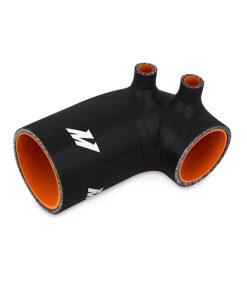 Alternative view of Mishimoto 92-99 BMW E36 (325/328/M3) w/ 3.5in HFM Black Silicone Intake Boot