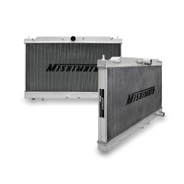 Alternative view of Mishimoto 95-99 Mitsubishi Eclipse Turbo Manual X-LINE (Thicker Core) Aluminum Radiator
