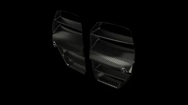 Alternative view of Project Gamma BMW M3 | M4 (G80/G82) G8X CARBON FIBER GT3 GRILLS
