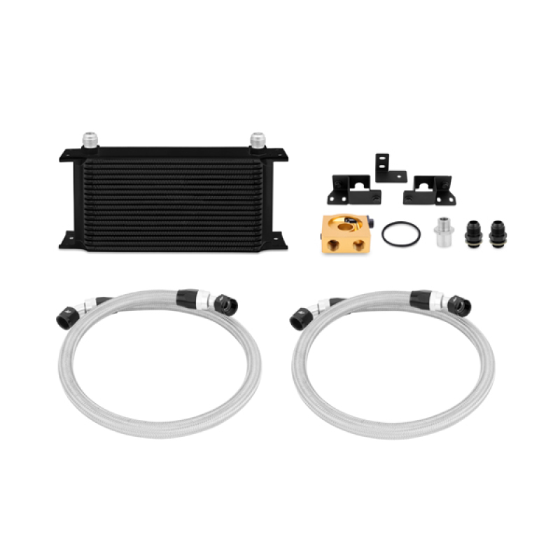 Mishimoto 07-11 Jeep Wrangler JK Oil Cooler Kit - Silver - Image 17