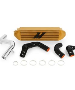 Mishimoto 2013+ Ford Focus ST Gold Intercooler w/ Polished Pipes