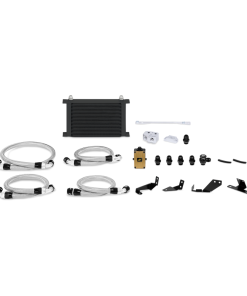 Mishimoto 04-06 Pontiac GTO 5.7L/6.0L Thermostatic Oil Cooler Kit - Black