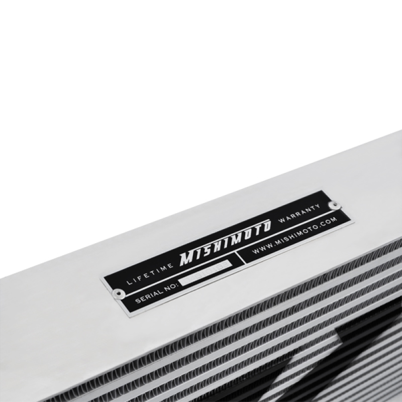 Mishimoto Universal Silver R Line Intercooler Overall Size: 31x12x4 Core Size: 24x12x4 Inlet / Outle - Image 4