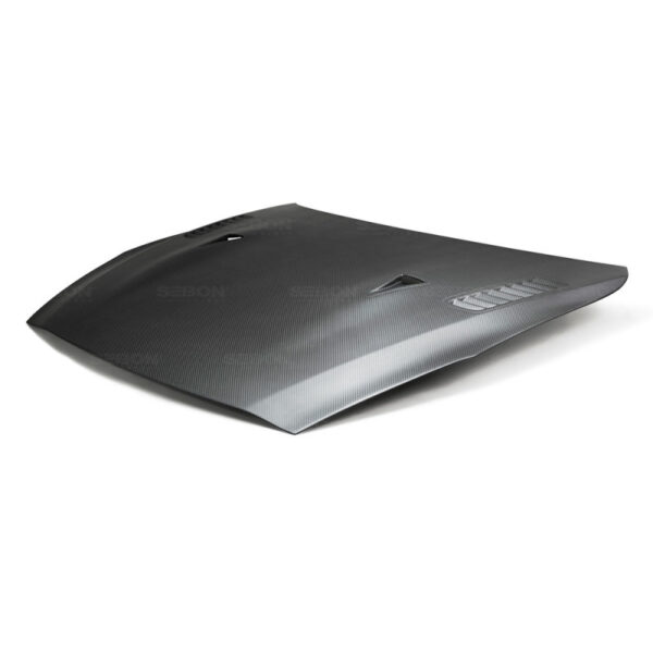 Alternative view of Seibon 09-15 Nissan Skyline R35 GT-R ES Style Dry Carbon Fiber Hood