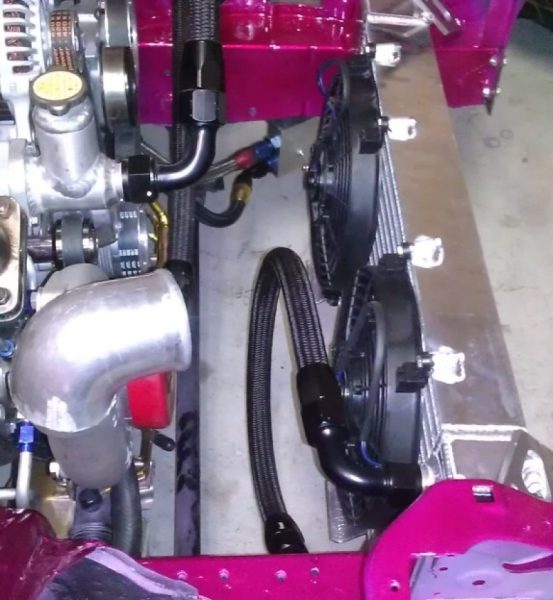 Alternative view of Mishimoto 12 Inch Electric Fan 12V