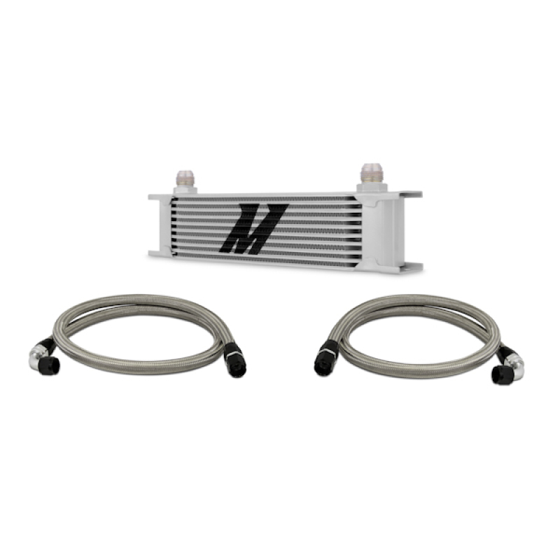 Mishimoto Universal 10 Row Oil Cooler Kit (Metal Braided Lines) - Image 8