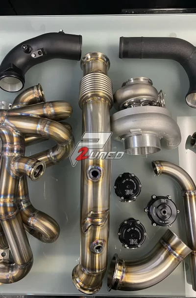 P2uned A90 Supra Turbo Kit