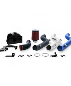 Alternative view of Mishimoto 2016+ Ford Focus RS Performance Air Intake Kit - Wrinkle Black