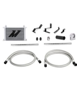Alternative view of Mishimoto 16+ Chevrolet Camaro LT 2.0 Oil Cooler Kit - Silver
