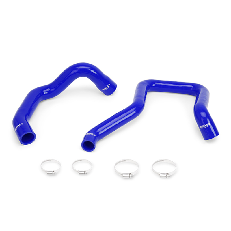 Mishimoto 91-01 Jeep Cherokee XJ 4.0L Silicone Coolant Hose Kit - Blue - Image 3