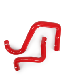 Alternative view of Mishimoto 2012+ Jeep Wrangler 6cyl Red Silicone Hose Kit
