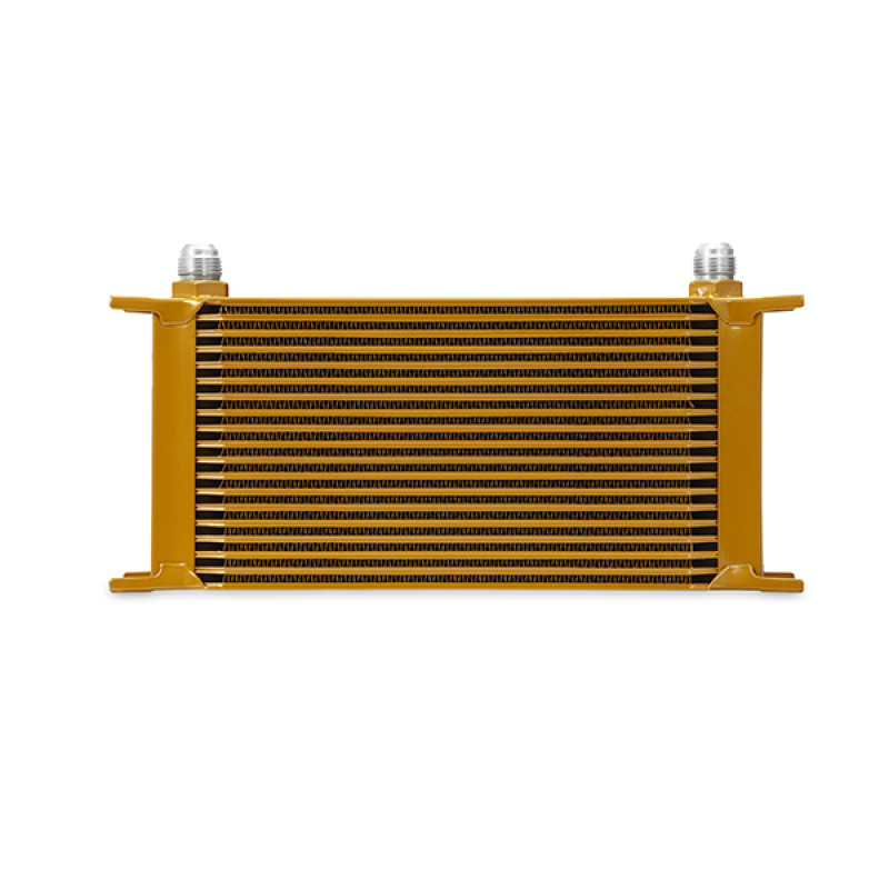 Mishimoto Universal 19 Row Oil Cooler - Gold - Image 4