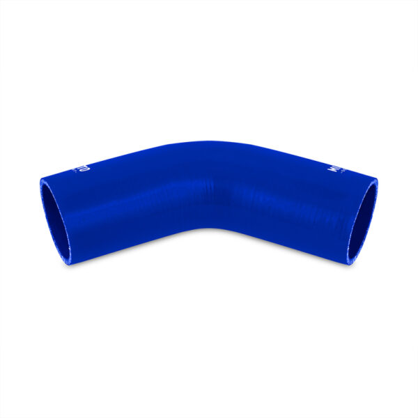 Alternative view of Mishimoto 2.5 Inch Blue 45 Degree Coupler