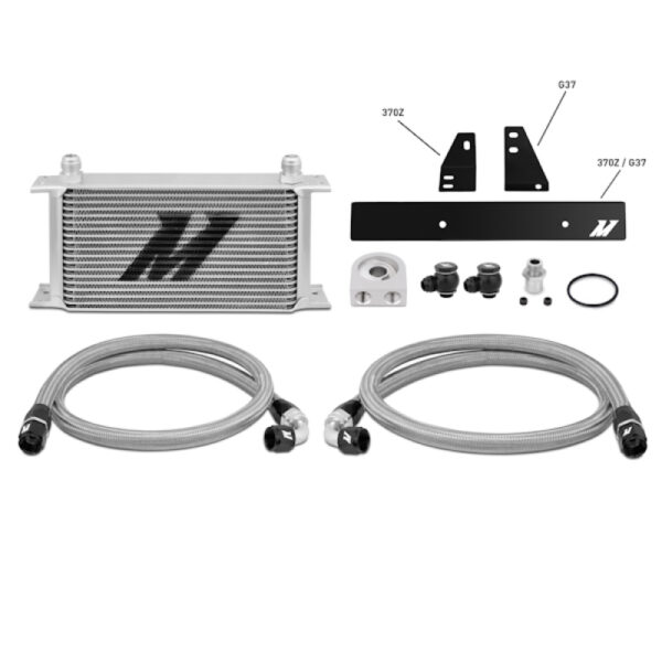 Alternative view of Mishimoto 09+ Nissan 370Z / 08+ Infiniti G37 (Coupe Only) Oil Cooler Kit