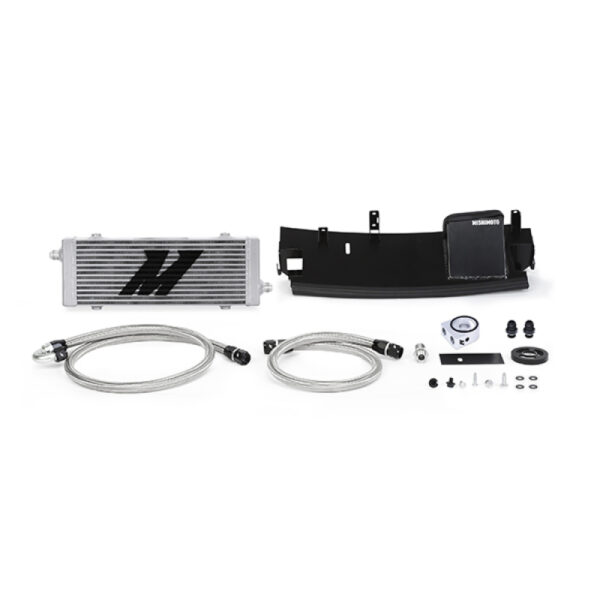 Alternative view of Mishimoto 2016+ Ford Focus RS Oil Cooler Kit - Silver