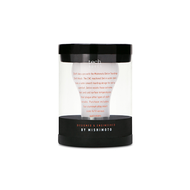 Mishimoto Teardrop Shift Knob - White - Image 18