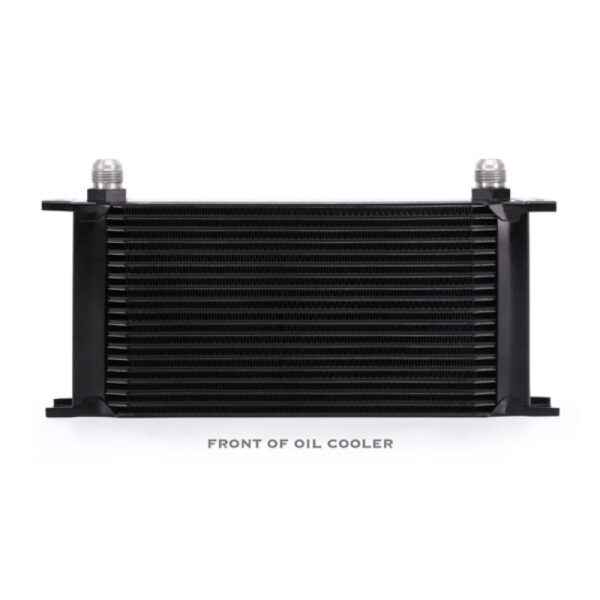 Alternative view of Mishimoto Universal 19 Row Oil Cooler - Black