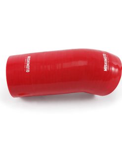 Alternative view of Mishimoto BMW E90/E92 w/ N52 Engine Red Silicone Intake Boot
