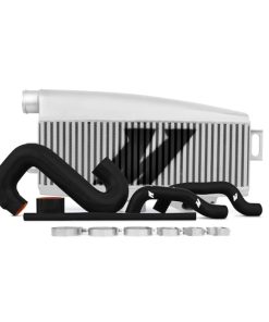 Mishimoto Subaru 02-07 WRX/04-07 STi Top-Mount Intercooler Kit - Powder Coated Silver & Black Hoses