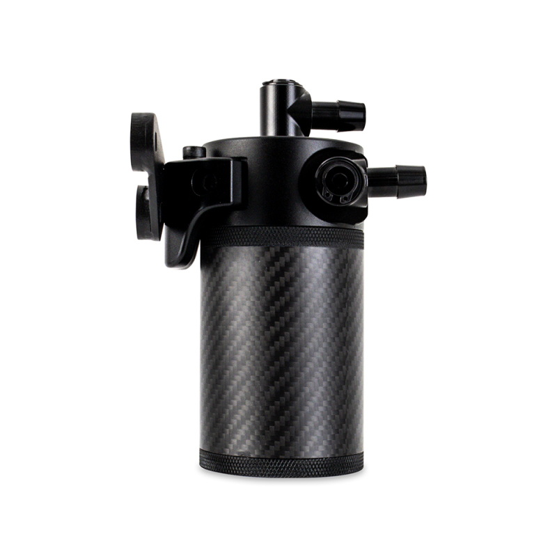 Mishimoto 2020+ Chevrolet Corvette C8 Baffled Oil Catch Can Kit (PCV Side) - Carbon Fiber - Image 4