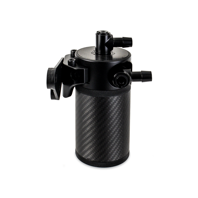 Mishimoto 2020+ Chevrolet Corvette C8 Baffled Oil Catch Can Kit (PCV Side) - Carbon Fiber - Image 5