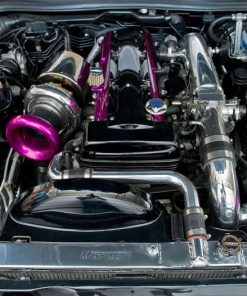 Alternative view of Mishimoto 93-98 Toyota Supra Turbo/Non Turbo Manual Aluminum Radiator