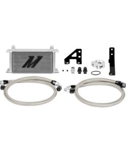 Mishimoto 15 Subaru STI Oil Cooler Kit - Silver