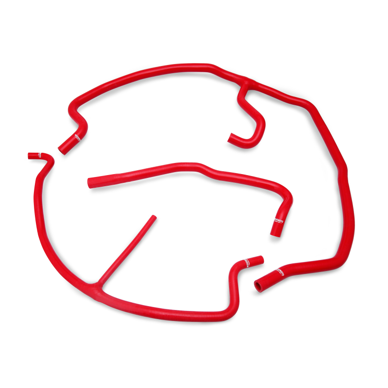 Mishimoto 09-14 Chevy Corvette Red Silicone Ancillary Hose Kit - Image 4