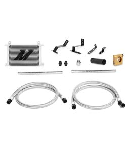 Mishimoto 2016+ Chevrolet Camaro 2.0t Thermostatic Oil Cooler Kit Silver