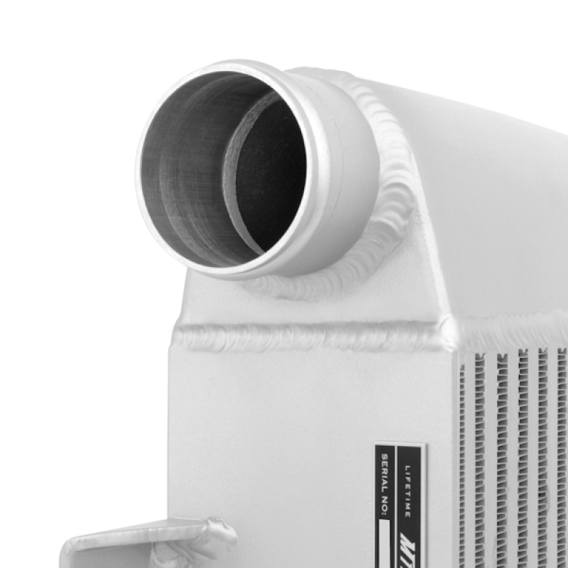 Mishimoto Subaru 02-07 WRX/04-07 STi Top-Mount Intercooler Kit - Powder Coated Silver & Black Hoses - Image 12