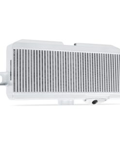 Alternative view of Mishimoto Subaru 08-15 WRX STi Top-Mount Intercooler Kit - Powder Coated Silver & Blue Hoses