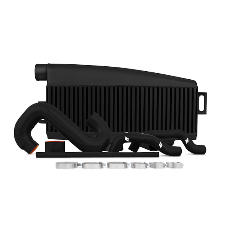 Mishimoto Subaru 02-07 WRX/04-07 STi Top-Mount Intercooler Kit - Powder Coated Black & Black Hoses - Image 7