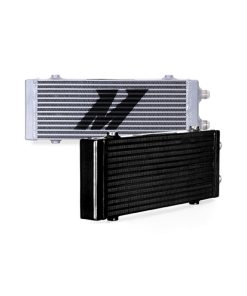 Mishimoto Universal Medium Bar and Plate Dual Pass Black Oil Cooler