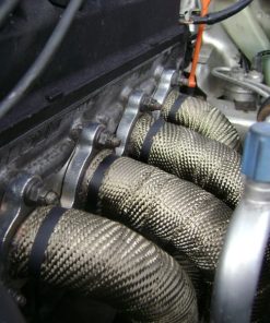 Alternative view of Mishimoto 2 inch x 35 feet Heat Wrap with Stainless Locking Tie Set