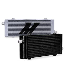 Mishimoto Universal Medium Bar and Plate Cross Flow Silver Oil Cooler