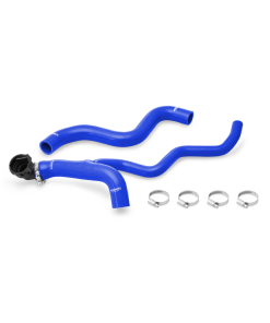 Mishimoto 2012+ Fiat 500 Non-Turbo Blue Silicone Radiator Hose Kit