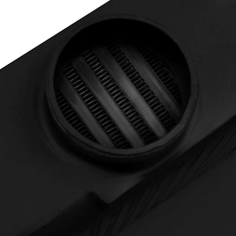 Mishimoto Subaru 02-07 WRX/04-07 STi Top-Mount Intercooler Kit - Powder Coated Black & Black Hoses - Image 14