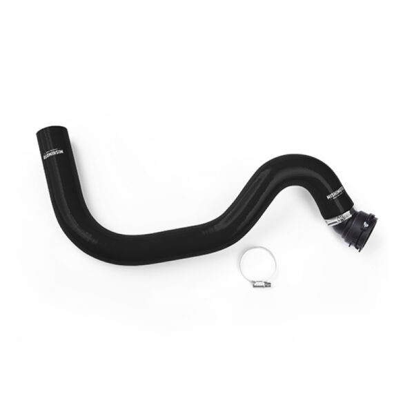 Alternative view of Mishimoto 15+ Ford Mustang GT Black Silicone Upper Radiator Hose