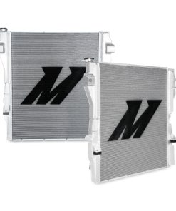 Alternative view of Mishimoto 10-12 Dodge 6.7L Cummins Aluminum Radiator