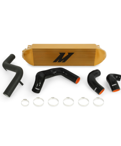 Mishimoto 2013+ Ford Focus ST Gold Intercooler w/ Black Pipes