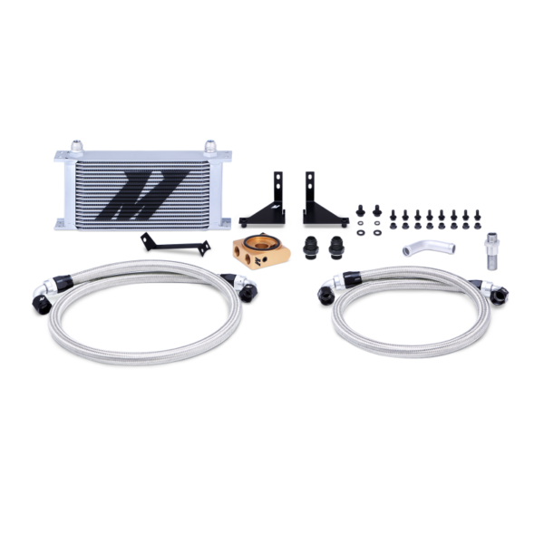Alternative view of Mishimoto 14-16 Ford Fiesta ST Thermostatic Oil Cooler Kit - Silver