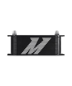 Mishimoto Universal 16 Row Oil Cooler - Black