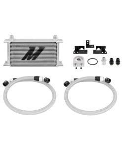 Mishimoto 07-11 Jeep Wrangler JK Oil Cooler Kit - Silver